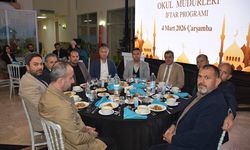 Okul Müdürleri İftar Programında Buluştu