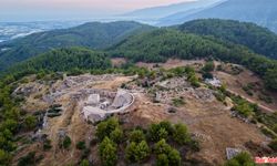Güneş, Rhodiapolis Antik Kentine Dikkat Çekti