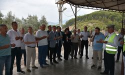 KUMLUCA’DA ZEYTİNYAĞI SIKIM  SEZONU DUALARLA BAŞLADI!