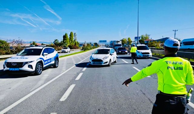 Manavgat'ta 139 Araç Trafikten Men Edildi
