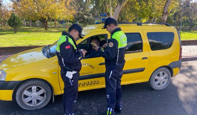 Antalya'da Havadan ve Karadan Özel Trafik Denetimleri