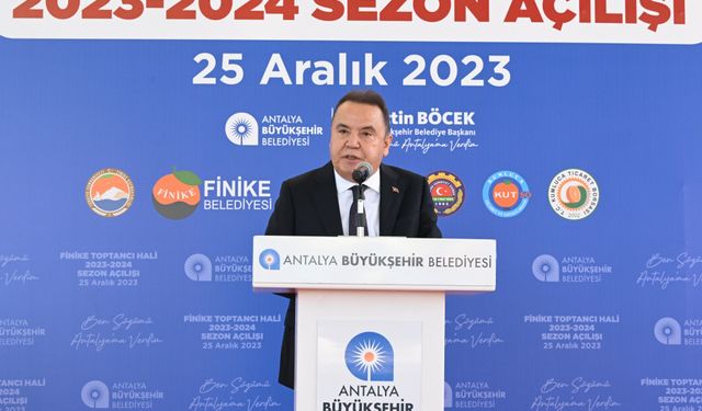 Finike’mize 690 milyon TL’lik yatırım yaptık