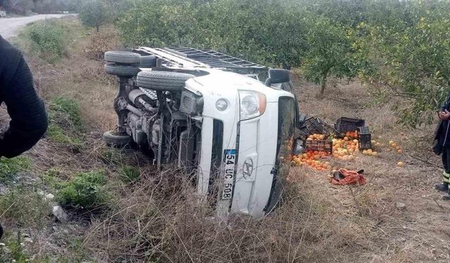 Erzin’de trafik kazası: 1 yaralı