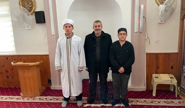 İmam Hatip Öğrencileri Camilerde Görev Aldı