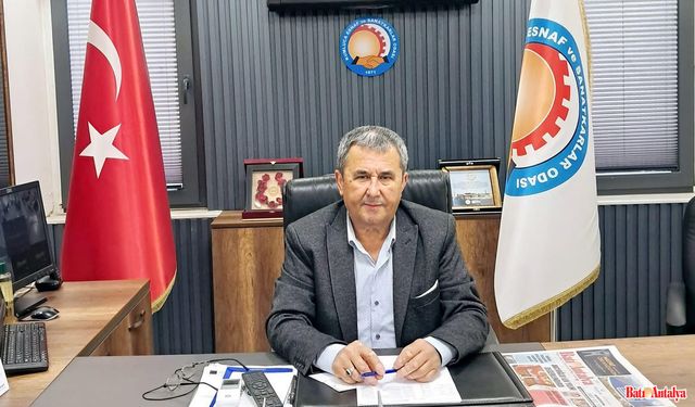 ÇINAR: “ESNAFIMIZIN YANINDAYIZ”