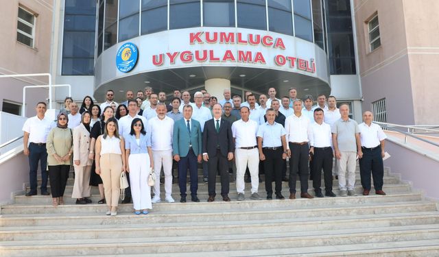 İL MİLLİ EĞİTİM MÜDÜRÜ  MEHMET YASİN ERİŞ’TEN  KUMLUCA’YA KAPSAMLI ZİYARET