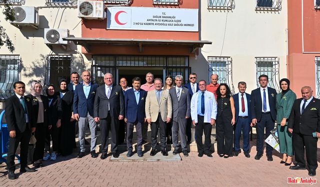 Kumluca'da Dünya Ruh Sağlığı Günü etkinliği