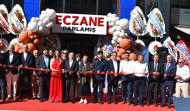 Parlamış Eczanesi Dualarla Açıldı