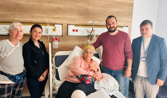 Likya Yolunda Yaralanan Turist  Medikum’da Sağlığına Kavuştu