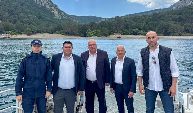 Kumluca’da Turizm Sezonu Öncesi  Kıyı ve Koylarda İnceleme