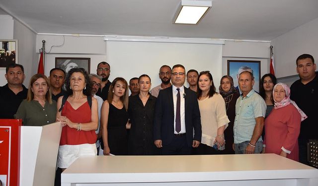 CHP Kumluca’da Toplu İstifa!
