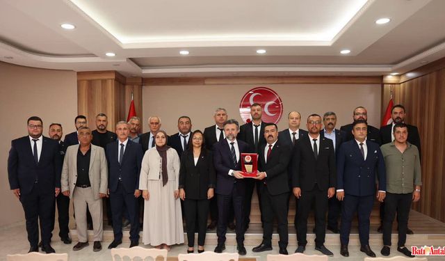 MHP Kumluca’da İl Kongresi Hazırlıkları Masaya Yatırıldı