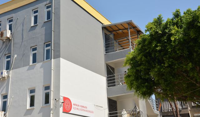 Kumluca İlçe Millî Eğitim Müdürlüğü Yeni Hizmet Yerinde