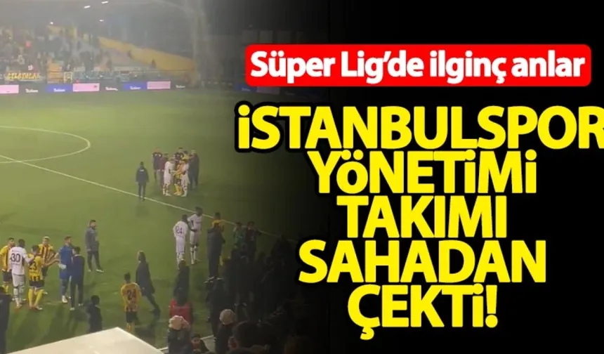 Süper Lig'de ilginç şeyler olmaya devam ediyor!