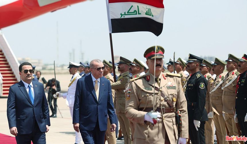 Erdoğan 13 yılın ardından Irak'ın başkenti Bağdat'a gitti