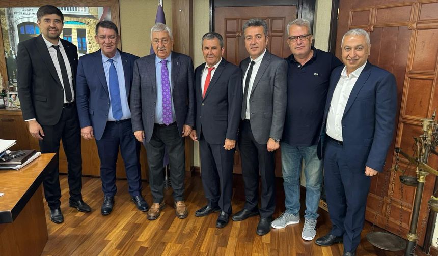 KUMLUCA ESNAFI ANKARA’DA SORUNLARINI ANLATTI