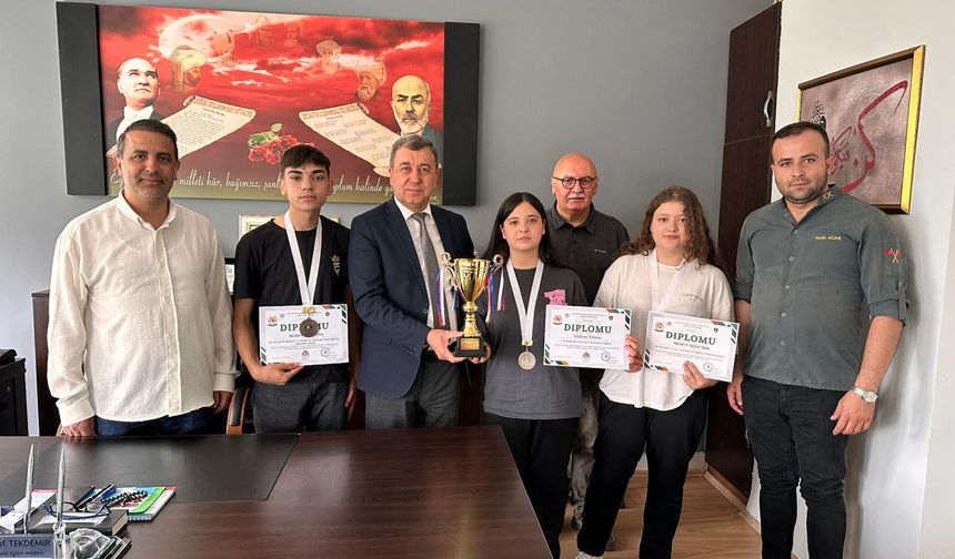 KUMLUCA TURİZM LİSESİ,  SIRBİSTAN’DAN BİRİNCİLİKLE DÖNDÜ!