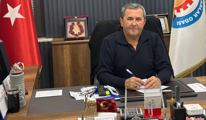 ÇINAR: “ESNAFIMIZ GERÇEK USULE GEÇİŞTE  BÜYÜK ZORLUKLAR YAŞAYACAK”