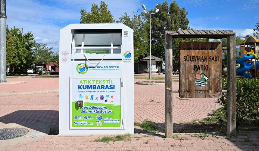 Kumluca’da Giysi Kumbarası 41 Adete Yükseldi