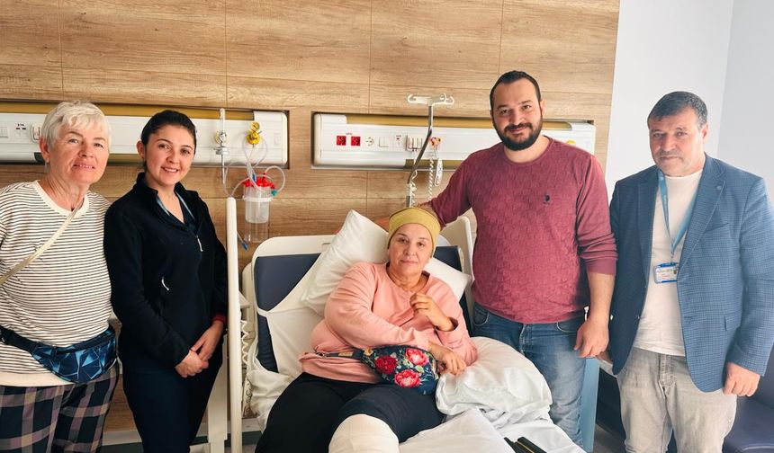 Likya Yolunda Yaralanan Turist  Medikum’da Sağlığına Kavuştu