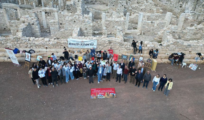 Öğrenciler Olympos’ta Sanat Ve Tarih Buluştu