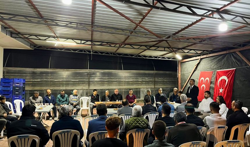 Ömer Tekin : “Vatandaşımızın Yanında, Sorunların Takipçisiyiz”