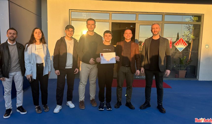 Bahçeşehir Koleji Kumluca Kampüsü’nden Türkiye Birinciliği Gururu