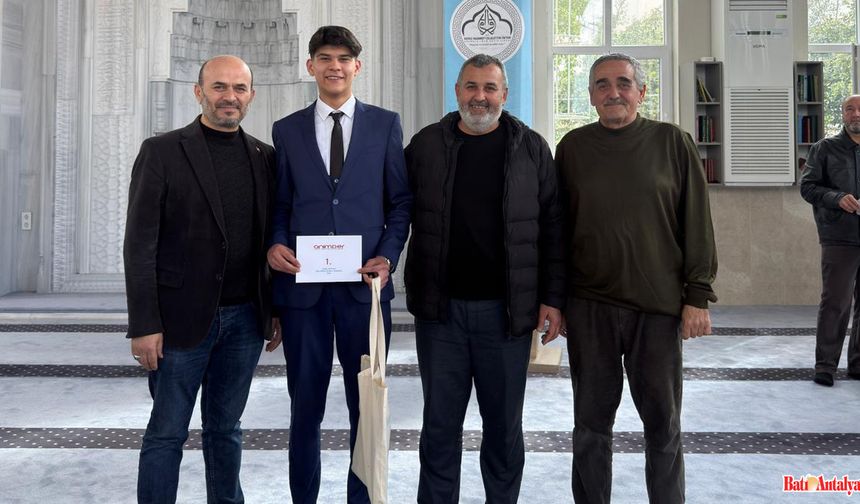 Kumluca Anadolu İmam Hatip Lisesi’nden Üç Yıl Üst Üste İl Birinciliği