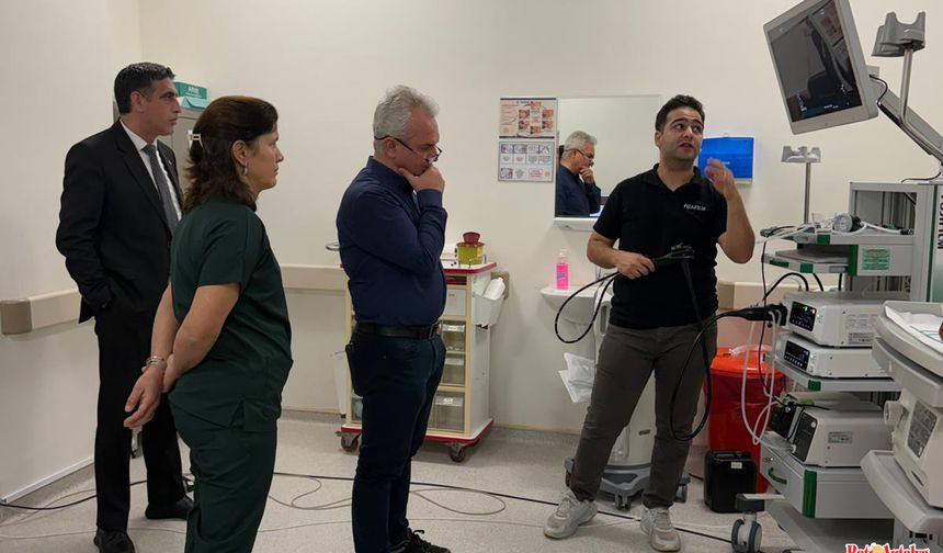 Kumluca Devlet Hastanesi’ne  Üst Düzey Endoskopi Cihazları