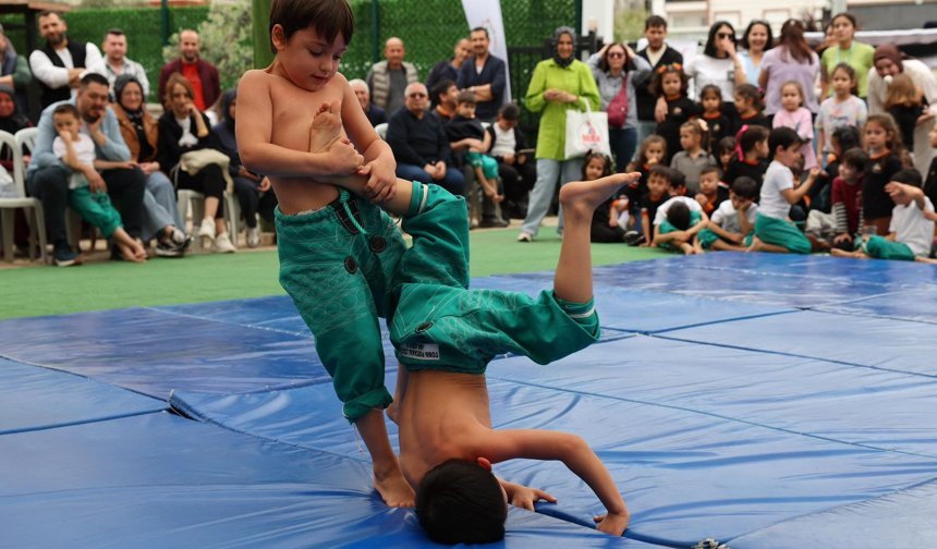 Minik Pehlivanlar Er Meydanına Çıktı!