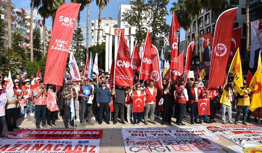 Kumluca’da 1 Mayıs’ta Tek Ses