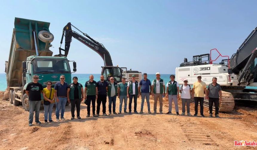 Kumluca’da Dev Taşkın Yatırımları Sahada İncelendi