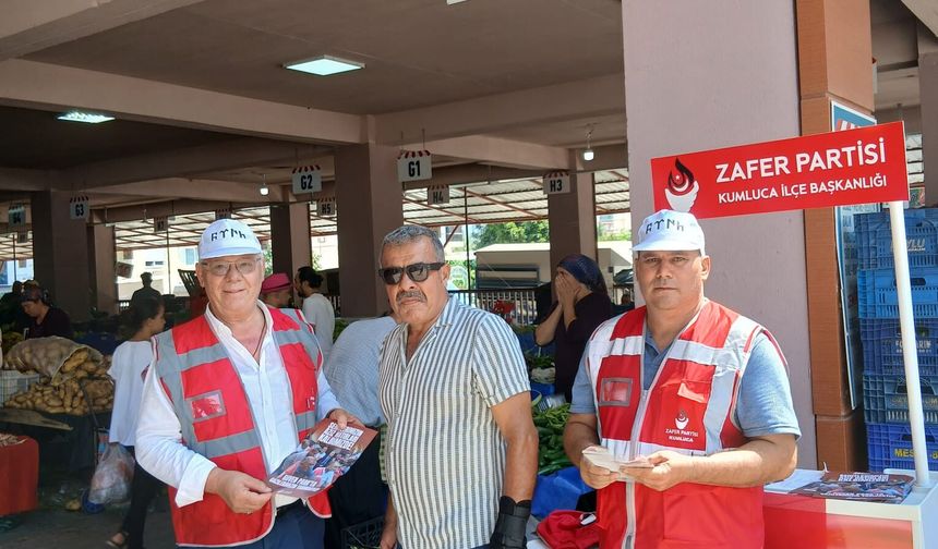 Zafer Partisi Kumluca’dan Gaziler İçin Anlamlı Etkinlik