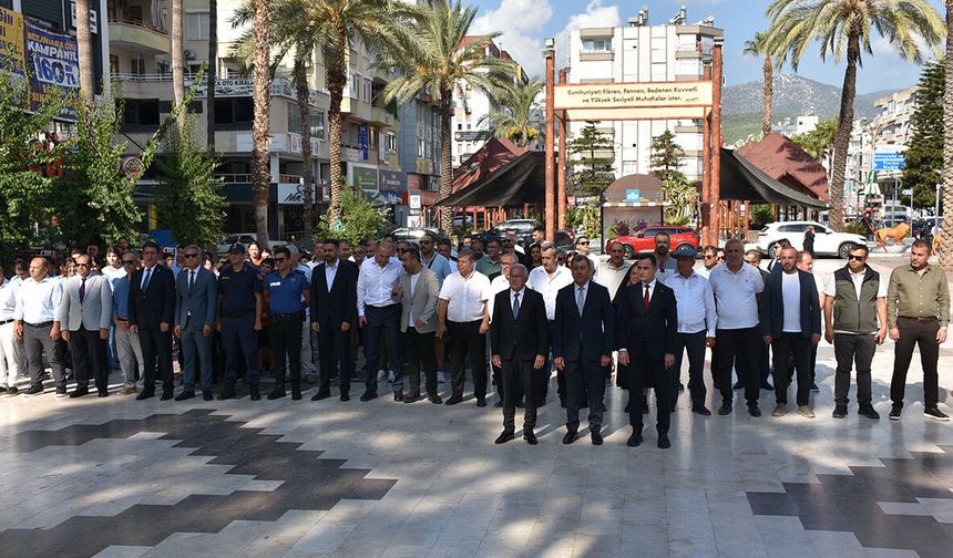 Kumluca’da İlköğretim Haftası Töreni