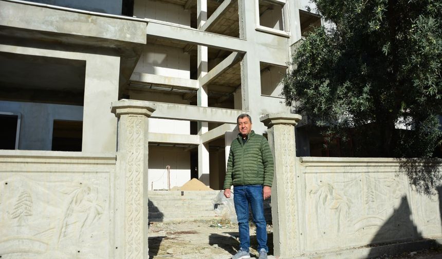 KUMLUCA’DA EĞİTİM YATIRIMLARINA HIZ VERİLDİ: YENİ HALK EĞİTİMİ MERKEZİ İNŞAATI BAŞLADI