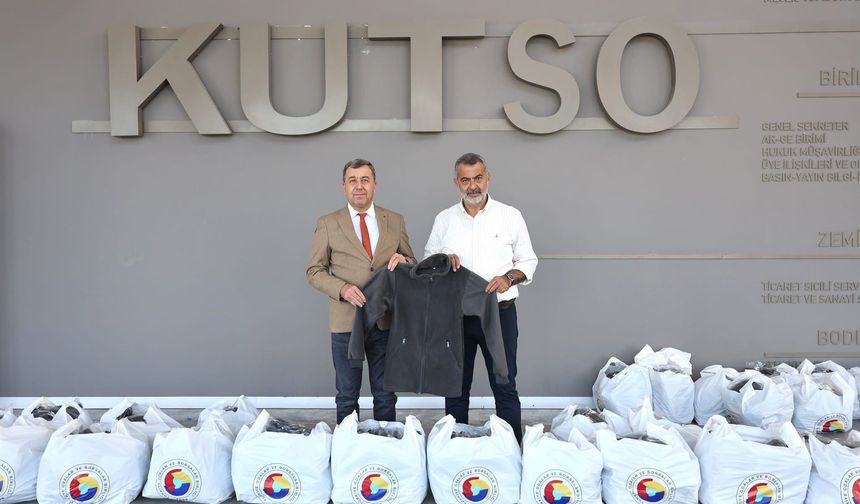 TOBB’DAN KUMLUCALI ÖĞRENCİLERE 622 POLAR CEKET DESTEĞİ